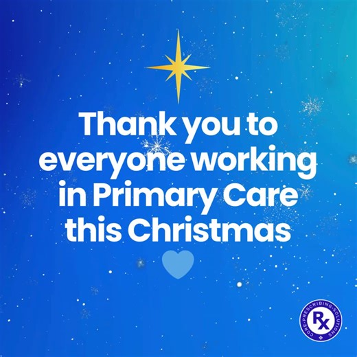 🎄 Merry Christmas from all of us at Core Prescribing Solutions 💙 To everyone working across primary care today - GPs, practice teams, clinical pharmacists, pharmacy technicians, nurses, admin staff and system partners - thank you. Whether you’re on shift, on call, or taking a well-earned break, we hope today brings a moment of calm, connection and kindness. Primary care is built on people looking after people - and that doesn’t stop at Christmas. Wishing you and your loved ones a peaceful Chri