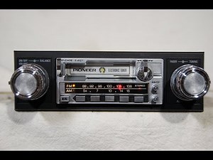Vintage Pioneer KE-2100 AM/FM cassette car stereo #2 Supertuner