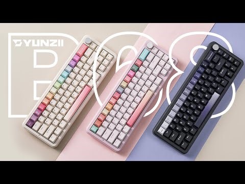 UNBOXING B68: TINY KNOB MECHANICAL KEYBOARD