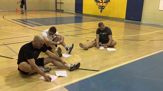2.6K views · 52 reactions | All OPP members are encouraged to participate in the Fitness Pin test. But for new Recruits, passing with a score of 75% or higher is mandatory to secure your employment.. In this video #KirklandLake OPP Officers complete the first steps, filling out the Physical Activity Readiness questionnaire (PAR-Q) and having their blood pressure taken #OPPVR #OPPFitnessFridays ^rt | Ontario Provincial Police - Careers | Facebook