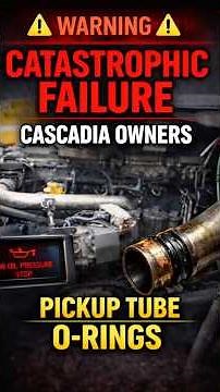 ⚠️ WARNING ⚠️ Freightliner Cascadia Catastrophic Failure | Pickup Tube O-Rings #realtrucking #fyp