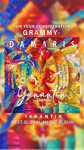 For your GRAMMY consideration / Damaris - Yanantin En Vivo 20 Años / Best Global Music Album | Damaris