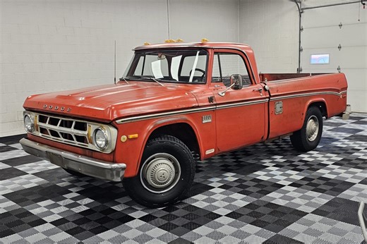 No Reserve: 1969 Dodge D200 Camper Special