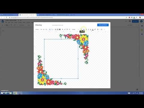 Letter with Border Using Google Docs
