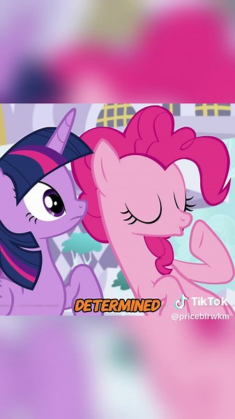Twilight Sparkle stood in front of the Canterlot Library.##cartoon #fyp #mylittlepony