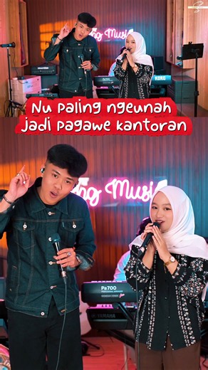 Nu Paing Geunah Jadi Pagawe kantoran - Masder X Sahara #shorts #oncomgondrong #lagusunda