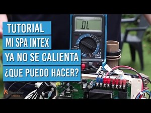 Mi spa INTEX ya no se calienta, ¿qué puedo hacer?