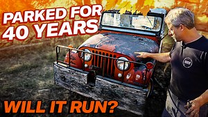 22K views · 866 reactions | This classic Jeep CJ-5 was parked in the early '80s. Can Davin and Jeff bring its 225ci Buick V-6 engine back to life? #WillItRun | Hagerty | Facebook