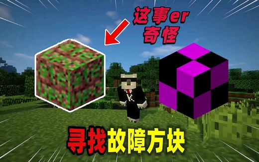 我的世界：故障方块在MC中究竟存在吗？