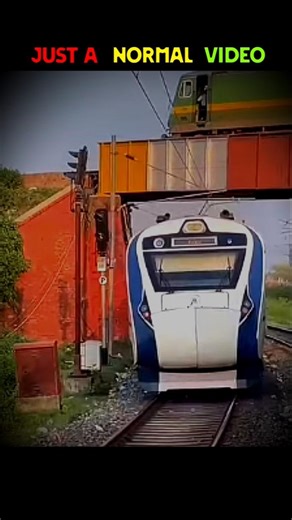 Train over train 💀 #train #railvlogger #viral #shorts