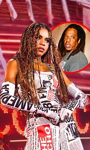 Blue Ivy defends dad after backlash