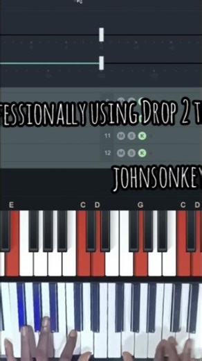 drop piano techniques ideas