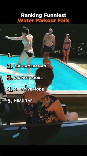 😂 Funniest Water Parkour Fail