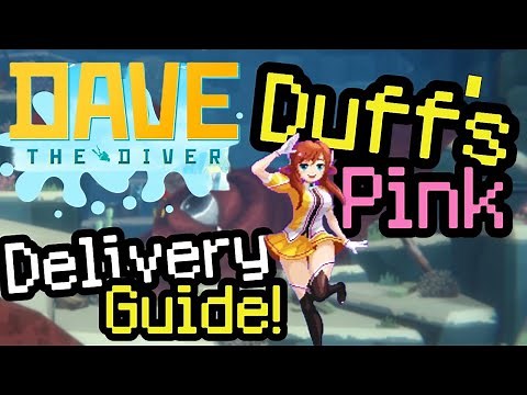 Dave The Diver Duffs Pink Delivery Quest Guide