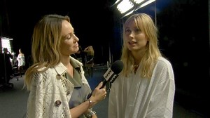 Hailey Baldwin Prepares for First Time Walking in NYFW