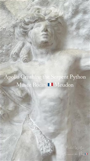 Apollo Crushing the Serpent Python Musée Rodin 🇫🇷 Meudon 🎥Michel Waller #rodin #museerodin #meudon #sculptor #sculpture