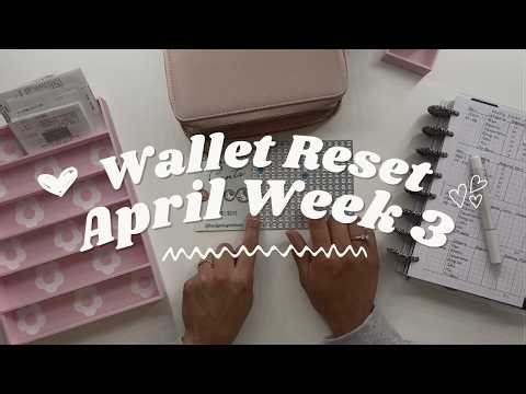 Weekly Walle Reset | April Week 3 | $230 Weekly Allowance
