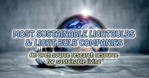 Most sustainable lightbulbs and light bulb companies research and energy savings