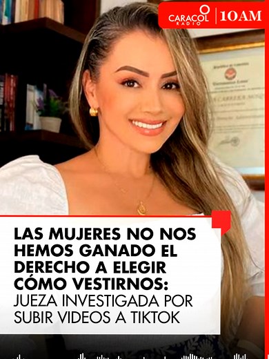 Marienela Cabrera, juez Cuarta Penal del Circuito de Florencia, narró en #10AM los hechos relacionados con la investigación disciplinaria en su contra. Señaló que el proceso se debe a sus publicaciones en TikTok.