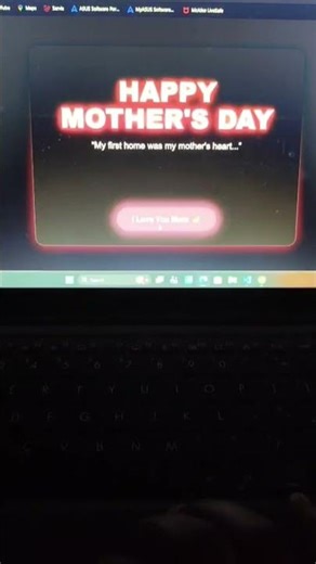 Cinematic Mother’s Day Landing Page using Html CSS & JavaScript #coding