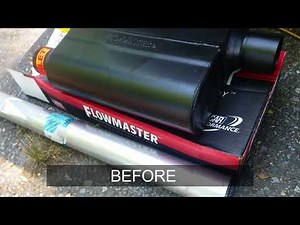 Easy Flowmaster exhaust install on 2006 Ford F150 5.4