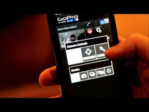 How to set up the gopro app for Gopro Hero 3 Black Edition