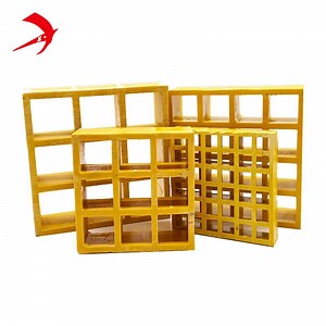 [Hot Item] FRP Grating Molded Walkway Grating Square Grid Fiberglass Grating