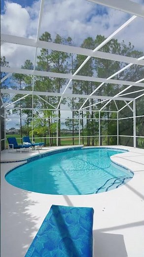 Stunning Orlando Villa Pool Area Near Disney World #orlandovacation