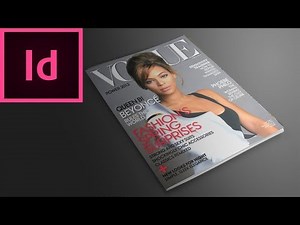Adobe Indesign CC Tutorial # 3: How to Make a Magazine Cover