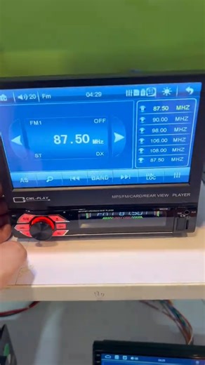 Upgrade your drive with this 1Din 7’’ Bluetooth Car Multimedia...