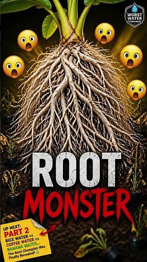 Banana Water Defended Its Crown Against 5 Kitchen Scrap Waters… One Root System Dominated!💧