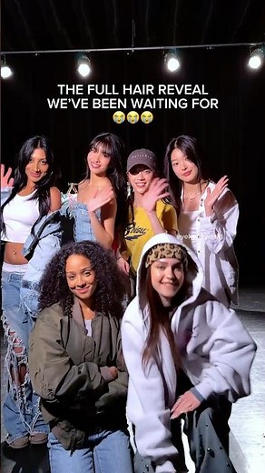 the katseye hair reveal we’ve been waiting for 😭😭 #katseye