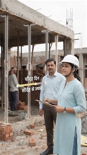 🏠 छत की ढलाई के कितने दिन बाद हटाएँ सपोर्ट? 😱 7 दिन या 14 दिन! ये गलती मत करना ⚠️ |
