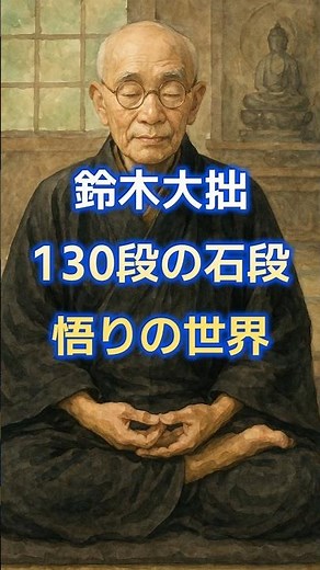 [D.T. Suzuki] The world of enlightenment seen in the events of the 130 steps #Zen #Awakening #D.T...