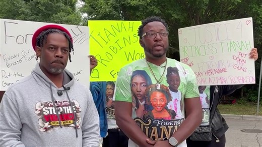 'Stop the violence' peace walk honors Tianah Robinson