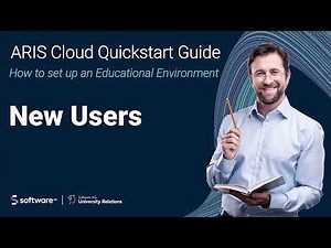 ARIS Cloud Quickstart Guide – How to set up an Educational Environment? Pt4: New User