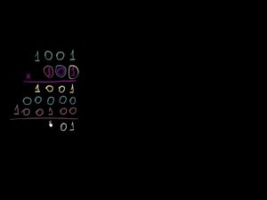 Multiplication of Binary Numbers
