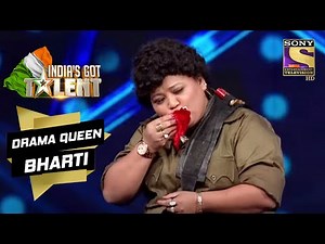Bharti As Gabbar Kisses Malaika's Dress | India's Got Talent Season 6 | Drama Queen Bharti