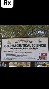 Faculty of Pharmaceutical Sciences 🔥 Ahmadu Bello University, Zaria 🎊 | Fada Gwarzo