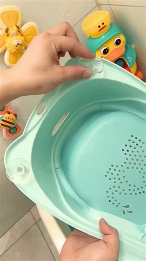 🔥Foldable Baby Bath Seat for Toddlers & Newborns #3294 ‪@sovorsgadget‬