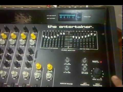 EV TAPCO / 100M STEREO POWERED MIXER THE ENTERTAINER