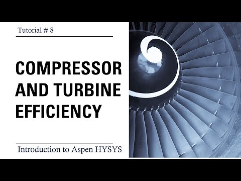 Simulation of Compressor and Turbine in Aspen HYSYS