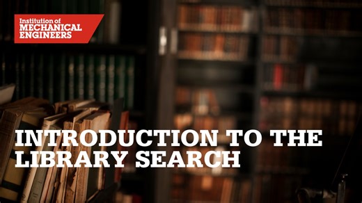 Introducing our BRAND NEW video all about the Library Search! In 4 minutes, learn how to access ebooks, articles, and request print material 💻 | Institution of Mechanical Engineers (IMechE)