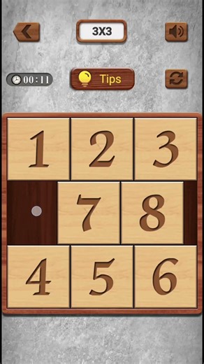 How to solve 3×3 number puzzle #youtubeshorts