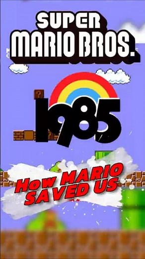 How Super Mario Bros Saved the Gaming Industry #retro #nintendo #gaming