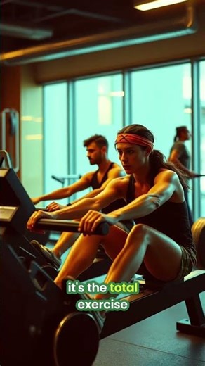 Rowing Machine: The Ultimate Full-Body Workout! #shorts