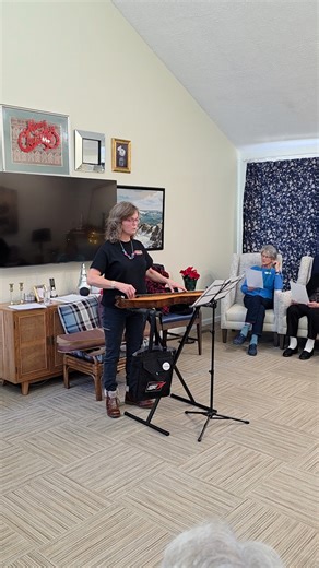 Our residents had the sweetest afternoon with Becky and her Appalachian dulcimer filling the house with beautiful Christmas melodies. The gentle music, the laughter, and the sing-alongs made it feel like the holiday season officially arrived at Broad Creek Manor! Moments like these remind us how special it is to share traditions, music, and joy together. Because Caring Matters. #BroadCreekManor #AssistedLivingHarfordCounty #ChristmasAtBCM #HolidayJoy #LiveMusic #SeniorActivities #AppalachianDulc