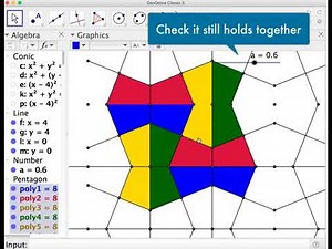 Animating a Tessellation in GeoGebra