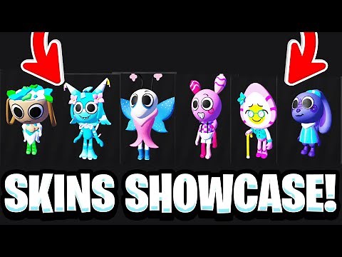 DANDY'S WORLD ALL EASTER SKINS SHOWCASE Bassie!