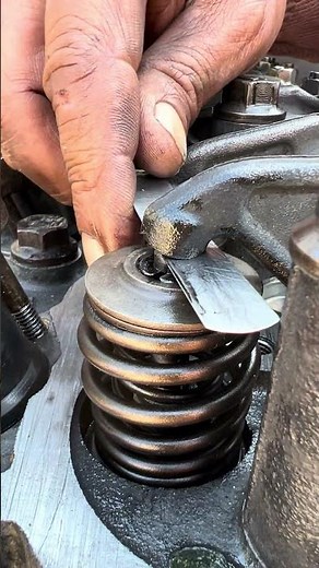 Nissan SP210 Valve & Tappet Adjustmen | Easy Workshop Tutorial #Tappet #reels #engine